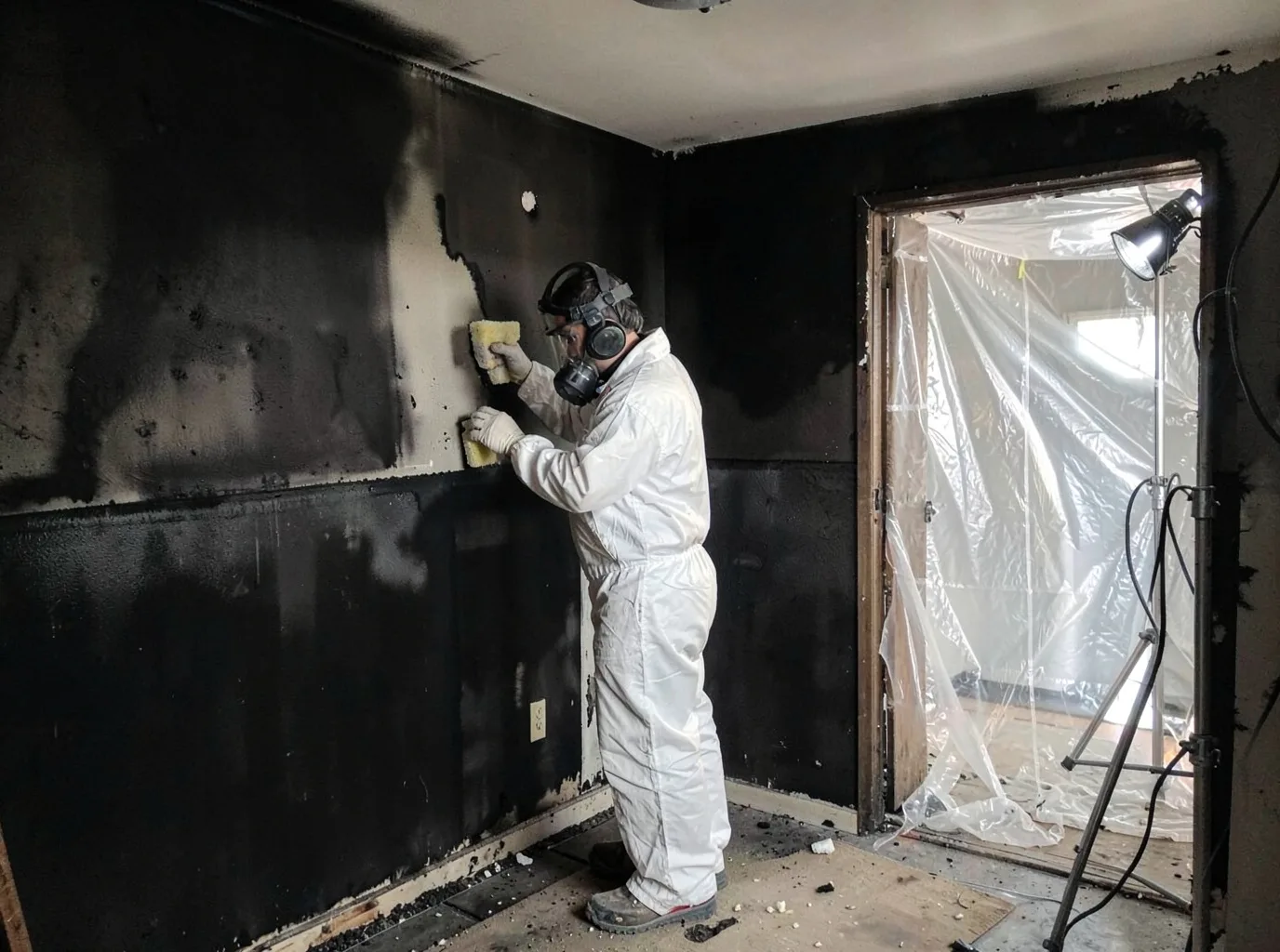 Fire Damage Restoration company in New Canton, IL